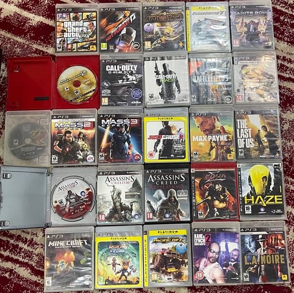 PS4 / PS5 / PS3 games In good condition Contact me in Whatsapp 18