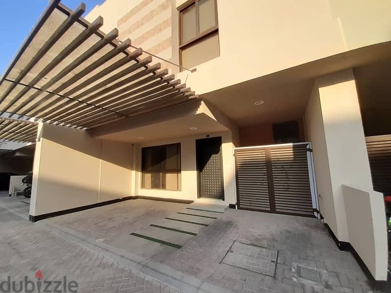 For rent, a new villa in Burki in Al Markh Compound 0