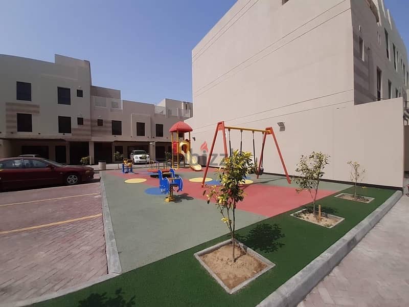 For rent, a new villa in Burki in Al Markh Compound 1