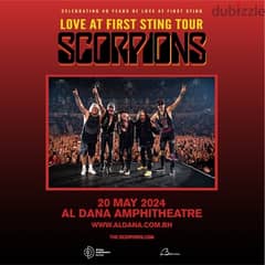 Scorpions at Al Dana Amphitheatre Tickets