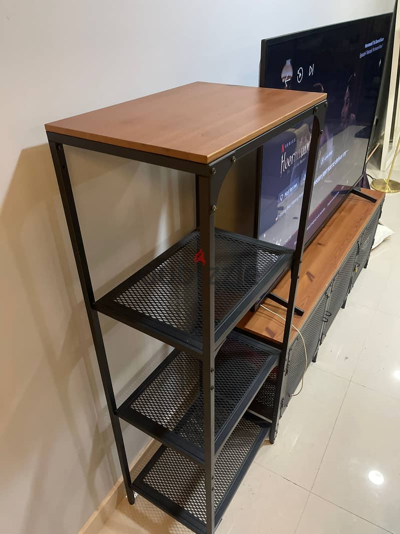 Tv stand / tv table with Bookshelf / bookstand 2