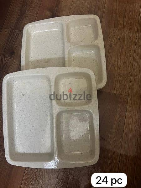 Restaurant used items cattles ,masalas storage and plates 2