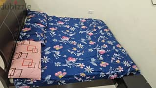 Double Bed with Mattress for sale