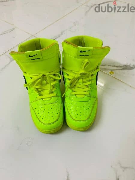 AMBUSH x Nike Dunk High "Flash Lime" 1