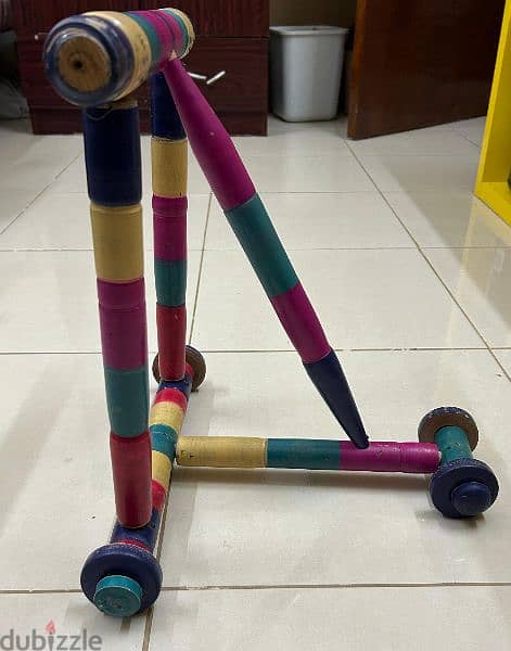 Baby walker wooden 1