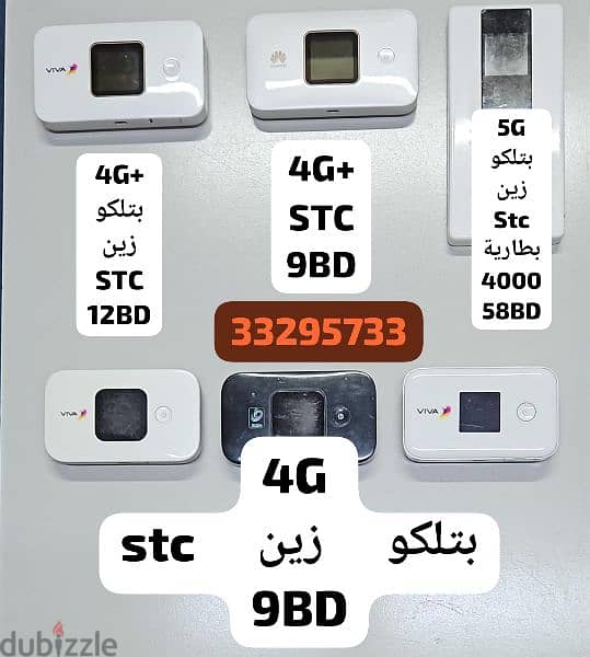 5G 4G+ 4G Unlocked MiFi Router 0