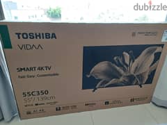 Brand New Toshiba VIDAA 55 inch LED Smart TV