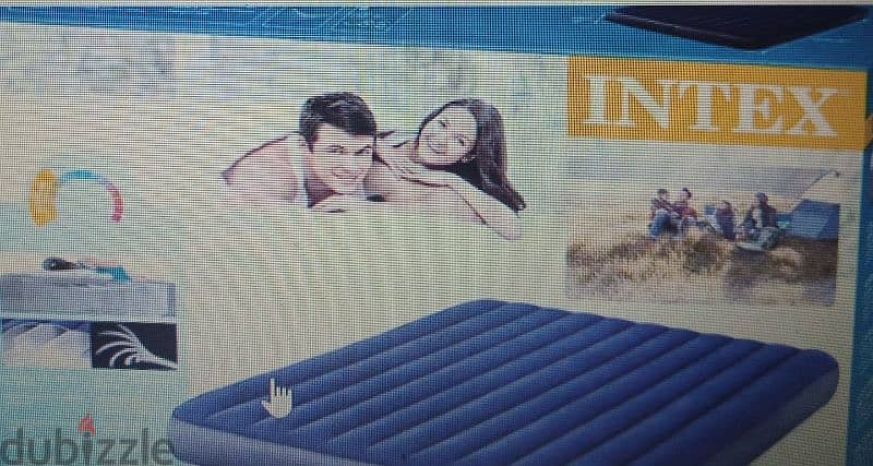 Intex Air mattress with air pump for sale 0