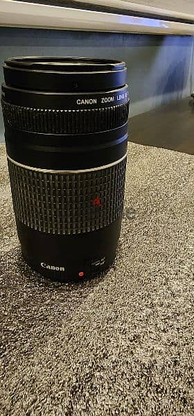 Canon zoom lens 75-300mm very good condition 1