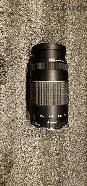 Canon zoom lens 75-300mm very good condition 4