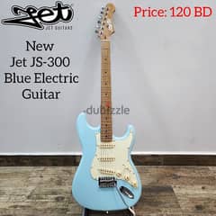 New Jet JS-300 Blue Electric guitar available in stock.
