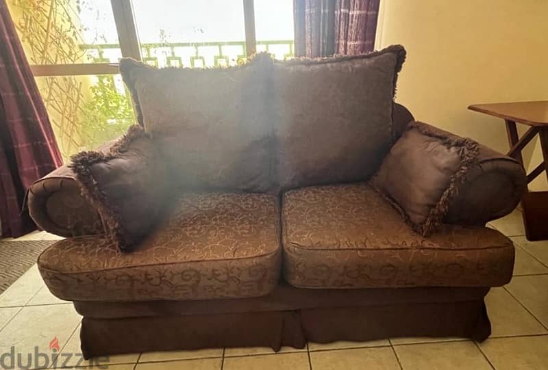9 Seater Sofa Set with Side Table 3