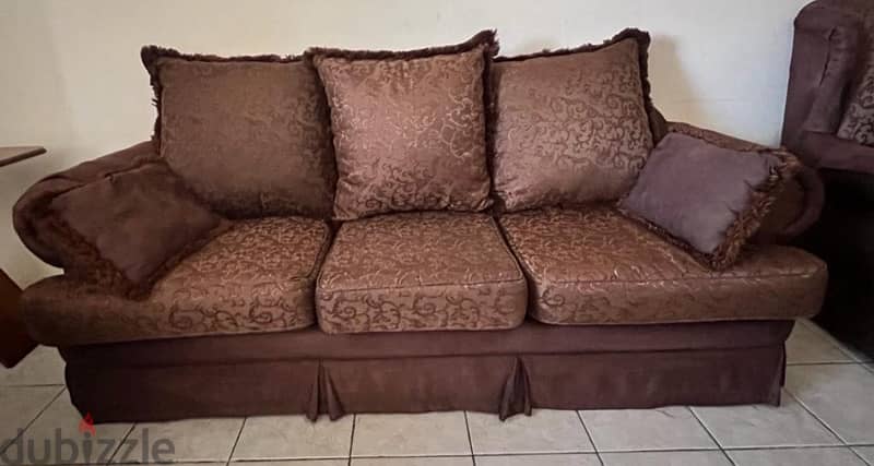 9 Seater Sofa Set with Side Table 4