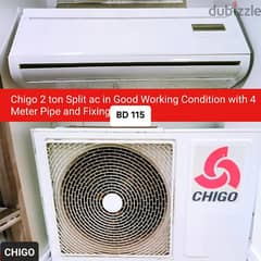 Chigo 2 ton split ac and other acs for sale with fixing