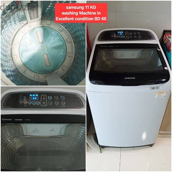 Lf front load washing machine and other items for sale with Delivery 9