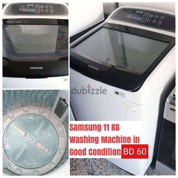 Lf front load washing machine and other items for sale with Delivery 14