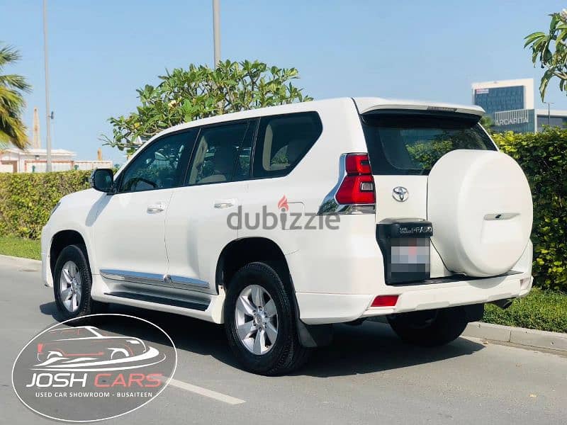 Toyota Prado 2019 Zero accident report car for sale 3