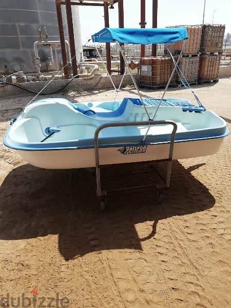 Pedal Boat With Canopy 2