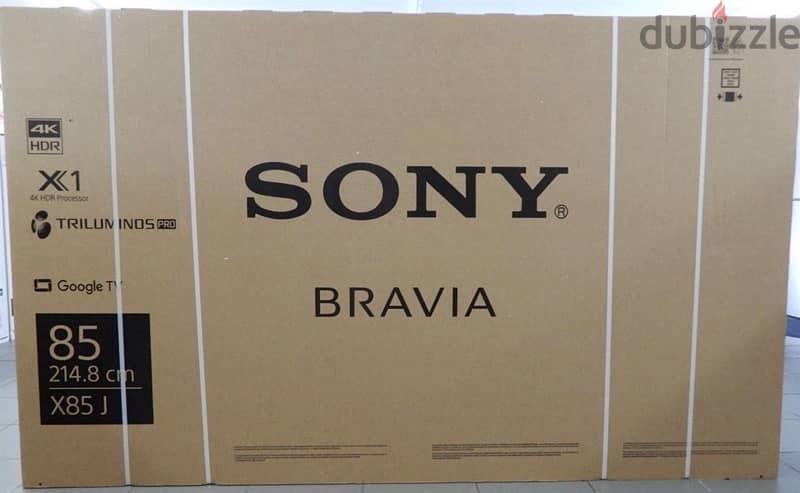 Sony Bravia XDR 4K 85” TV 1