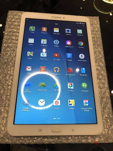 Samsung tablet model number SM-T561 with SIM slot and micro SD slot 5