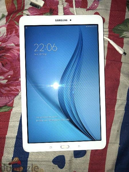 Samsung tablet model number SM-T561 with SIM slot and micro SD slot 6
