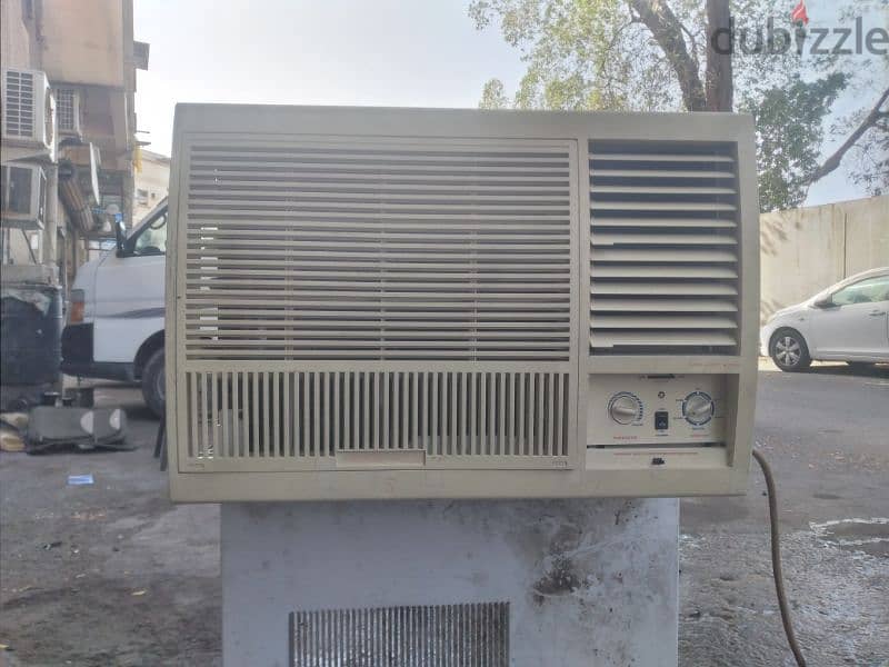 window ac for sale with fixing good condition good working 1.5 ton 1