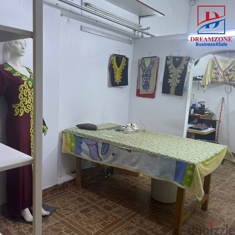 *For Sale Tailoring Shop Business fully Equipped in Al Dair* 1