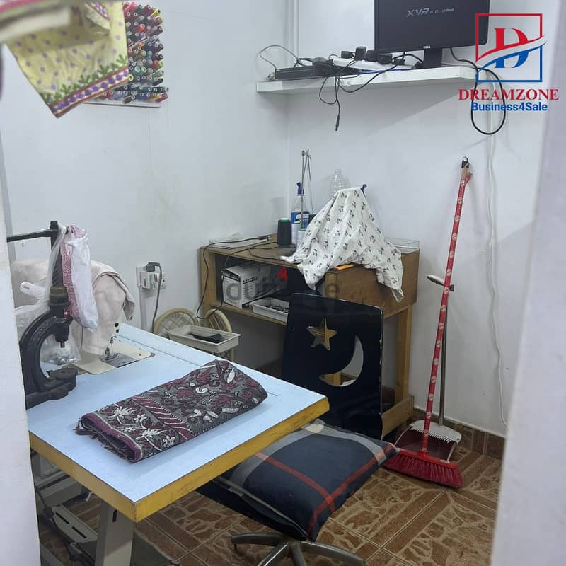 *For Sale Tailoring Shop Business fully Equipped in Al Dair* 2
