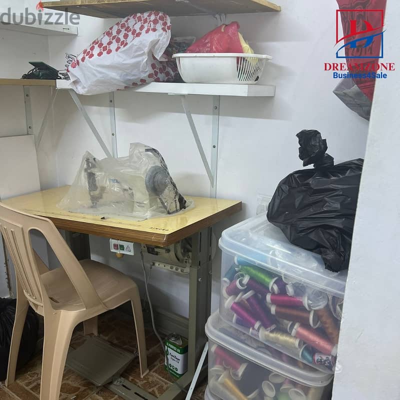 *For Sale Tailoring Shop Business fully Equipped in Al Dair* 6