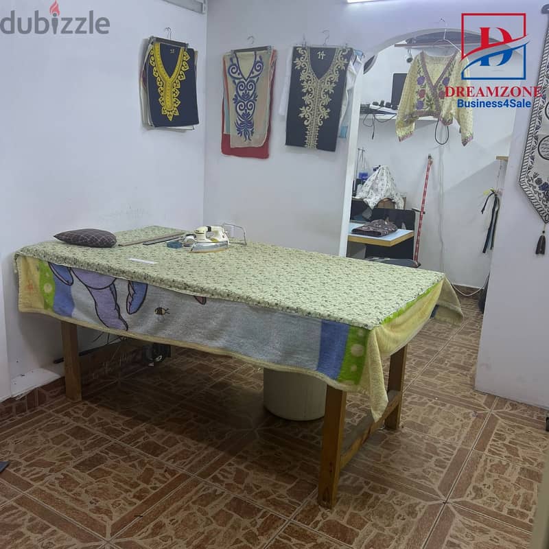 *For Sale Tailoring Shop Business fully Equipped in Al Dair* 7