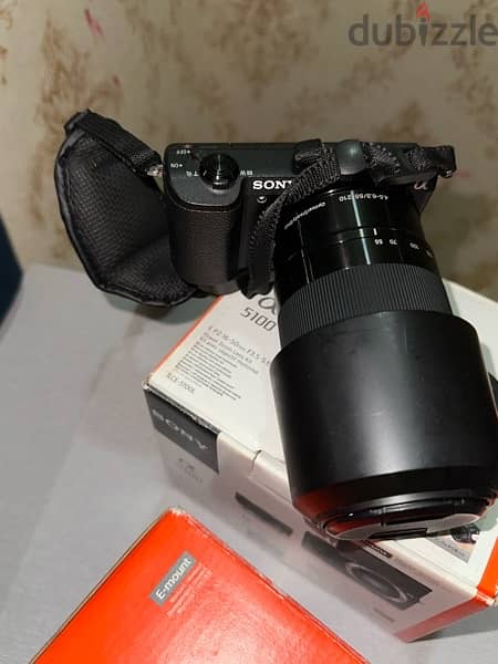 sony a5100 camera with 55/210 lens 5
