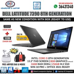 DELL 8th Gen Core i5 Laptop 16GB RAM Same as New FREE AIRPOD BAG MOUSE 0