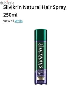 Silvikrin Natural Hair Spray 250ml