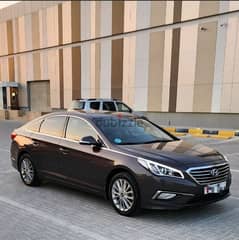 Hyundai Sonata 2016 model Bahrain Agency full option