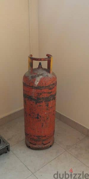 Gas cylinder  with stove 1
