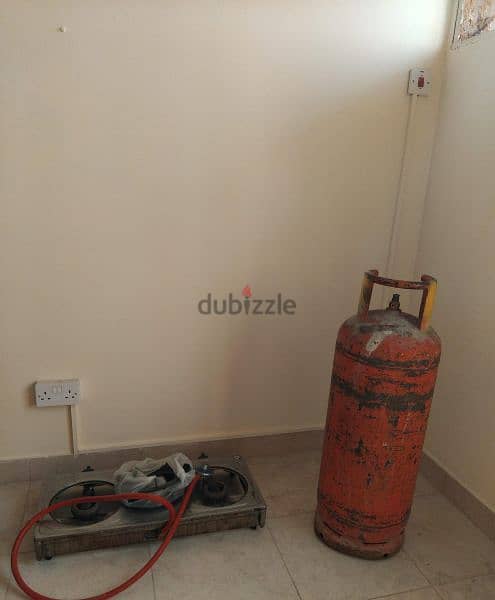 Gas cylinder  with stove 2