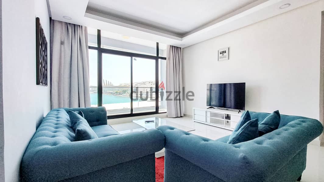 Fully Furnished 2 BHK With Great Sea View and Amazing Rental Price! 2