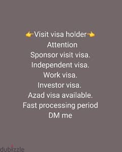 Bahrain azad visa. investor visa. work visa. independent visa