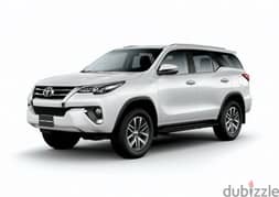Toyota Fortuner 2020 for rent bd 250/Month