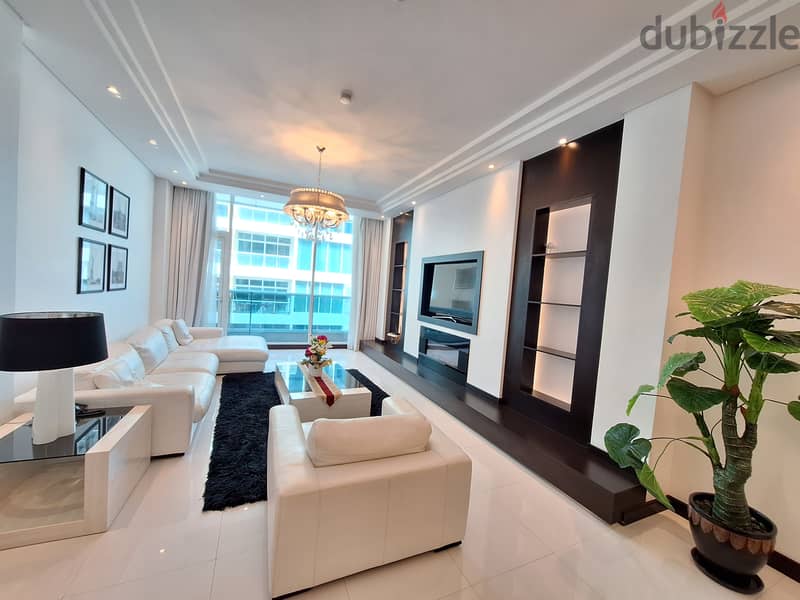Magnificent 3BR | Luxury| Large Balcony| Wifi & Hk | Near Juffair Mall 16