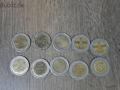 Bahrain Old 500 Fills Coins