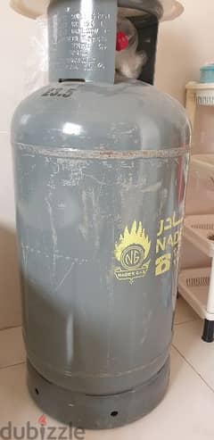 Nader gas cylinder with Regulator, Pipe and Gas cooker
