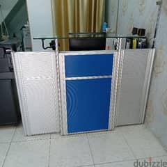 Reception desk with drawers for sale