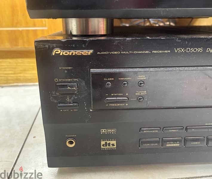 Yamaha and pioneer audio video receiver 1