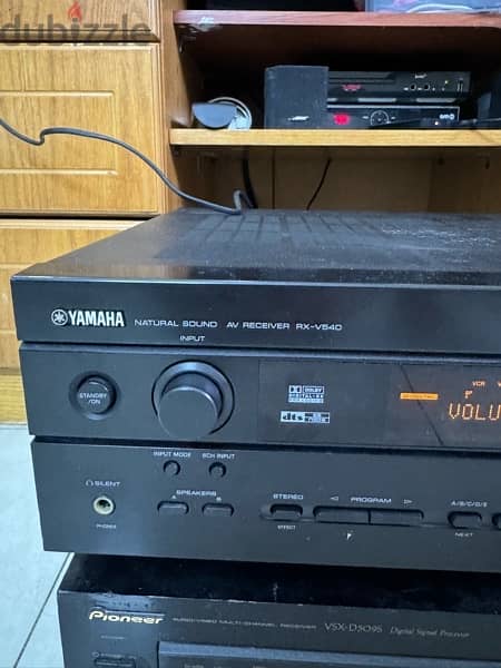 Yamaha and pioneer audio video receiver 2