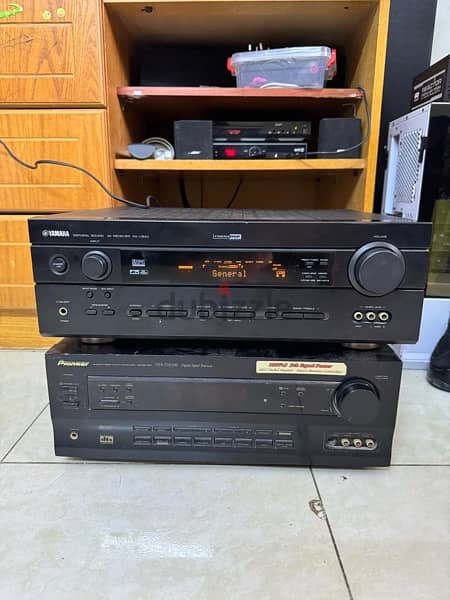 Yamaha and pioneer audio video receiver 3
