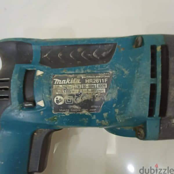 Used Makita Corded Hammer drill Rotary همر دريل مكيتا مستعمل 2