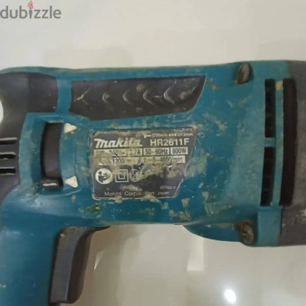 Used Makita Corded Hammer drill Rotary همر دريل مكيتا مستعمل 6