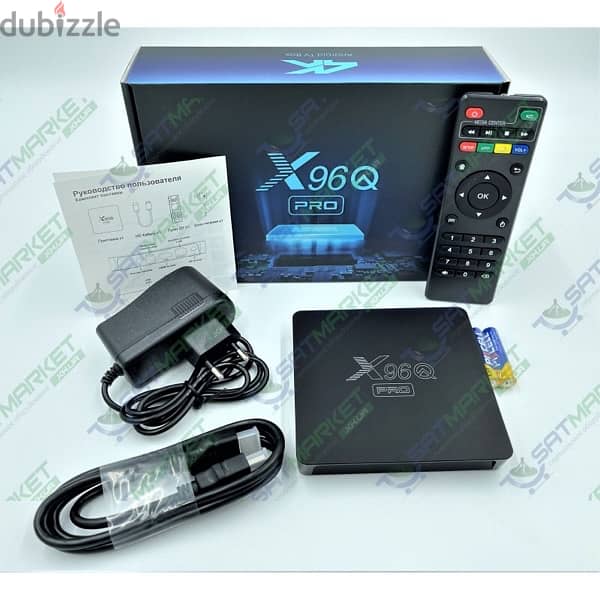 4K Android TV BOX Receiver/Watch TV channels without dish/Smart BOX 5