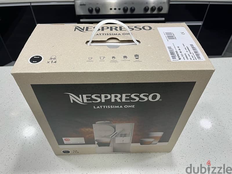 New Nespresso Coffee Machine Lattissima One for Sale 3
